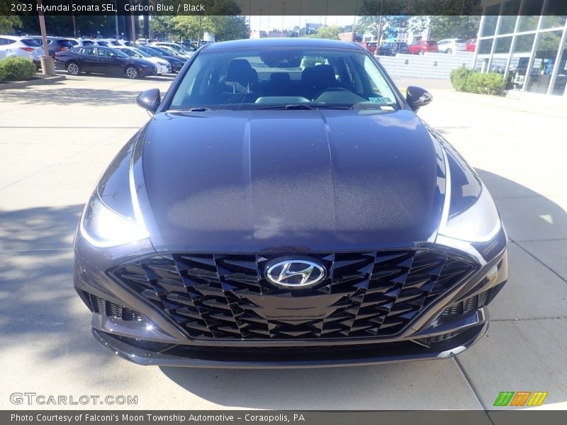 Carbon Blue / Black 2023 Hyundai Sonata SEL