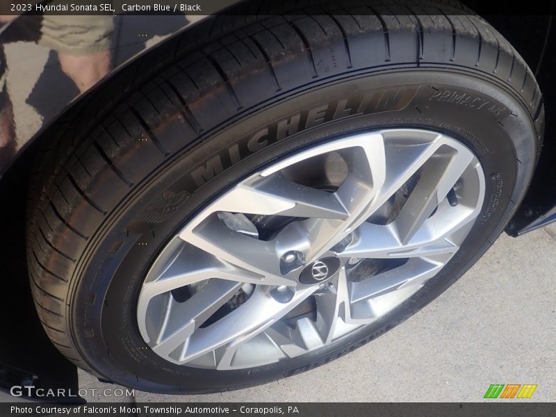 Carbon Blue / Black 2023 Hyundai Sonata SEL