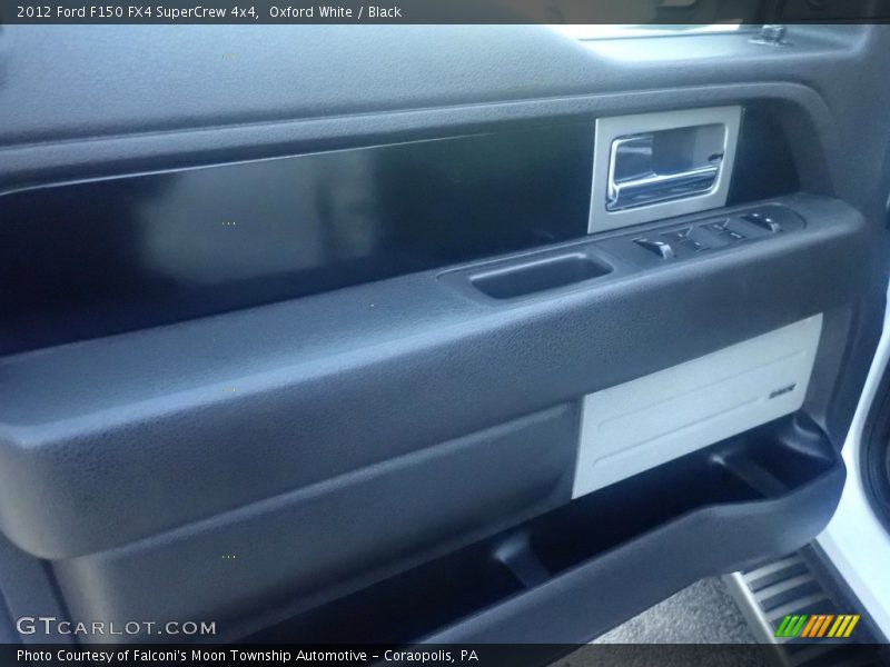 Oxford White / Black 2012 Ford F150 FX4 SuperCrew 4x4