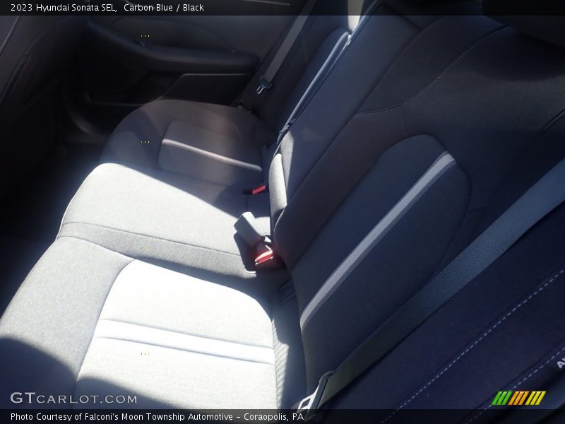 Carbon Blue / Black 2023 Hyundai Sonata SEL