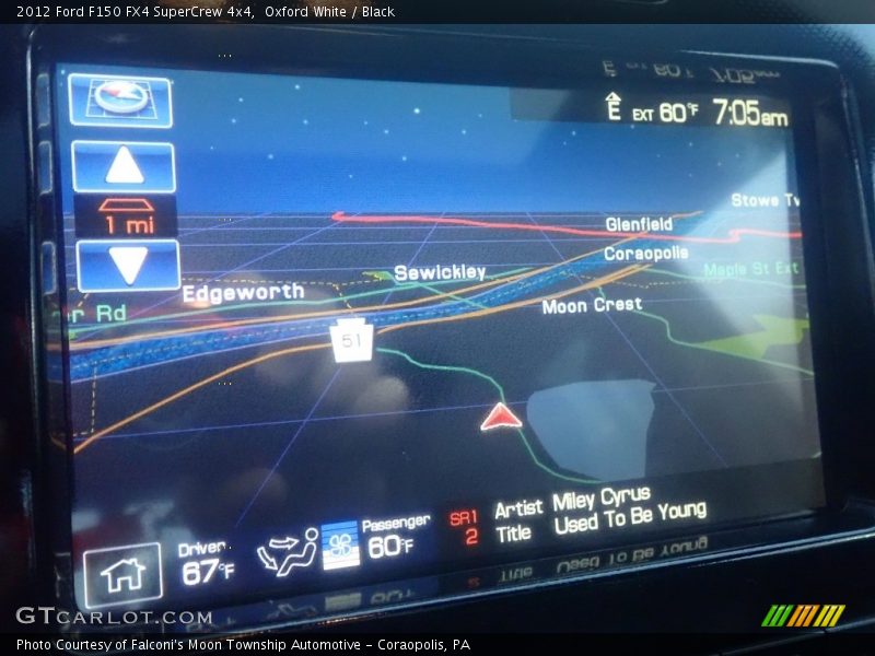 Oxford White / Black 2012 Ford F150 FX4 SuperCrew 4x4