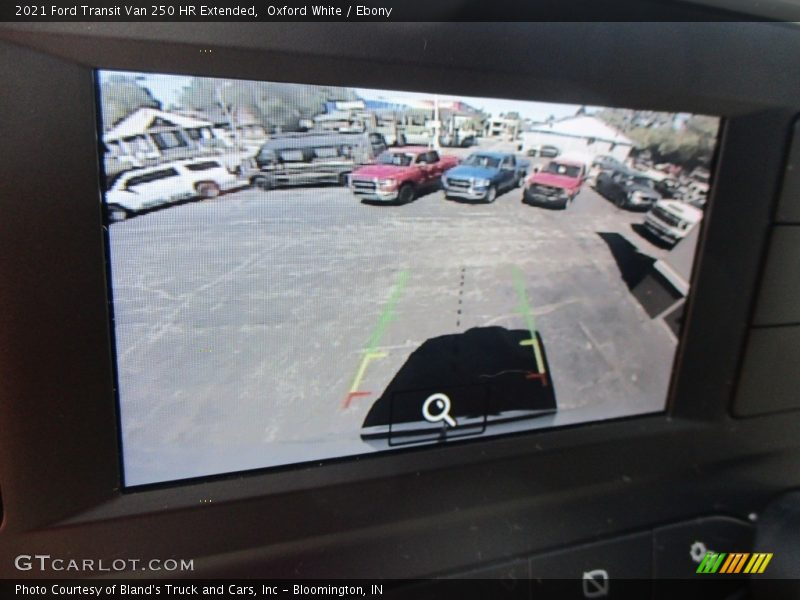 Oxford White / Ebony 2021 Ford Transit Van 250 HR Extended
