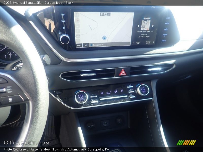 Carbon Blue / Black 2023 Hyundai Sonata SEL