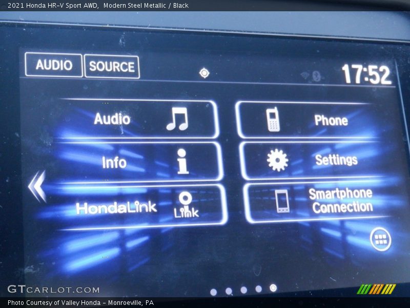 Modern Steel Metallic / Black 2021 Honda HR-V Sport AWD