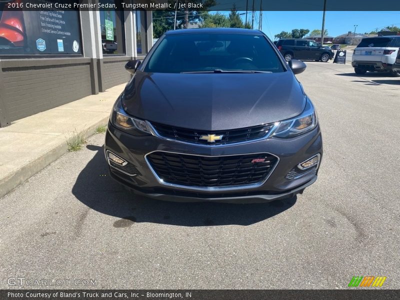 Tungsten Metallic / Jet Black 2016 Chevrolet Cruze Premier Sedan