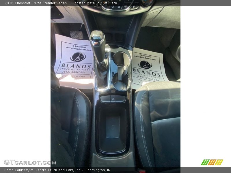 Tungsten Metallic / Jet Black 2016 Chevrolet Cruze Premier Sedan