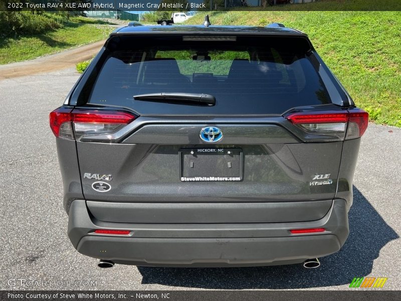 Magnetic Gray Metallic / Black 2022 Toyota RAV4 XLE AWD Hybrid