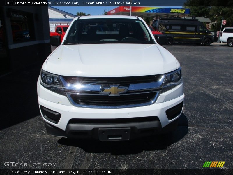 Summit White / Jet Black/Dark Ash 2019 Chevrolet Colorado WT Extended Cab