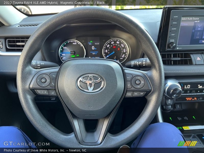  2022 RAV4 XLE AWD Hybrid Steering Wheel