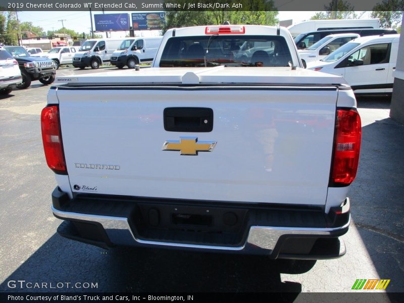 Summit White / Jet Black/Dark Ash 2019 Chevrolet Colorado WT Extended Cab