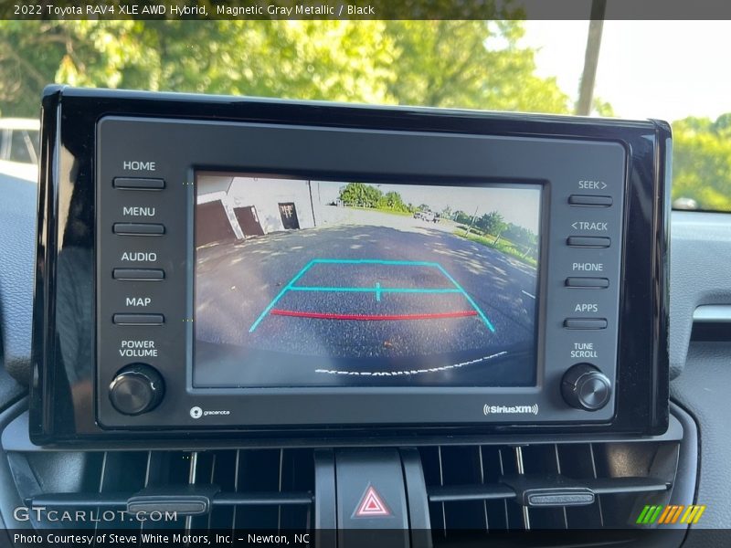 Controls of 2022 RAV4 XLE AWD Hybrid