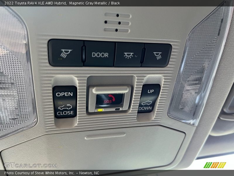 Controls of 2022 RAV4 XLE AWD Hybrid