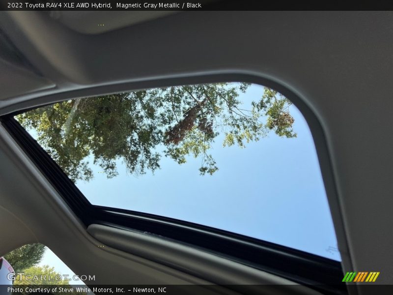 Sunroof of 2022 RAV4 XLE AWD Hybrid