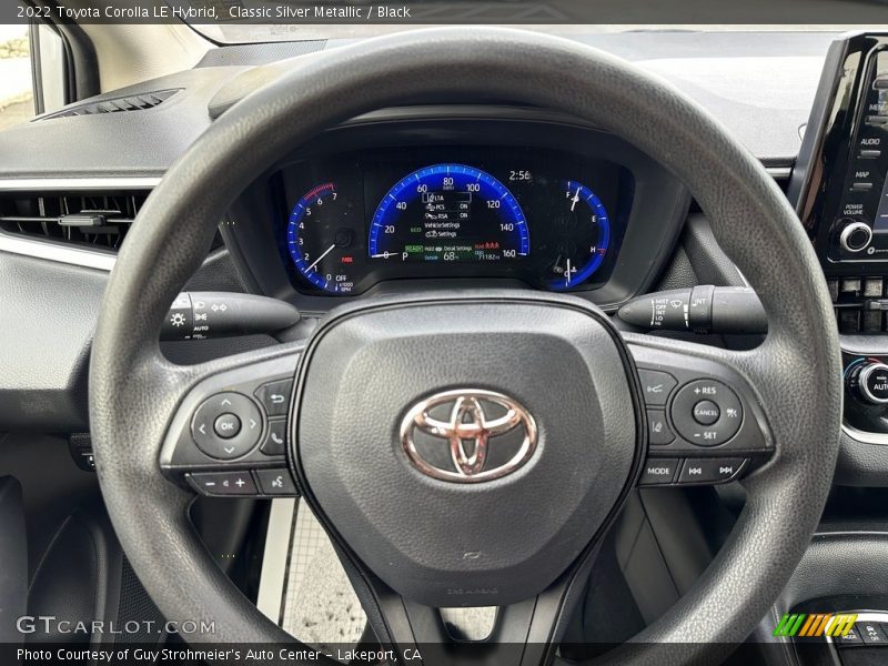  2022 Corolla LE Hybrid Steering Wheel