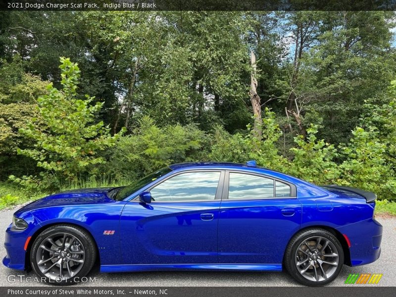 Indigo Blue / Black 2021 Dodge Charger Scat Pack