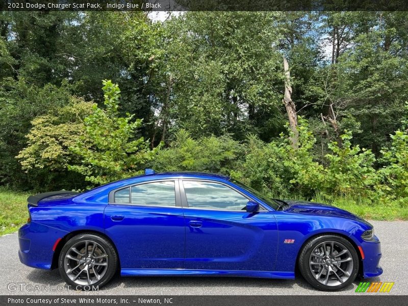 Indigo Blue / Black 2021 Dodge Charger Scat Pack