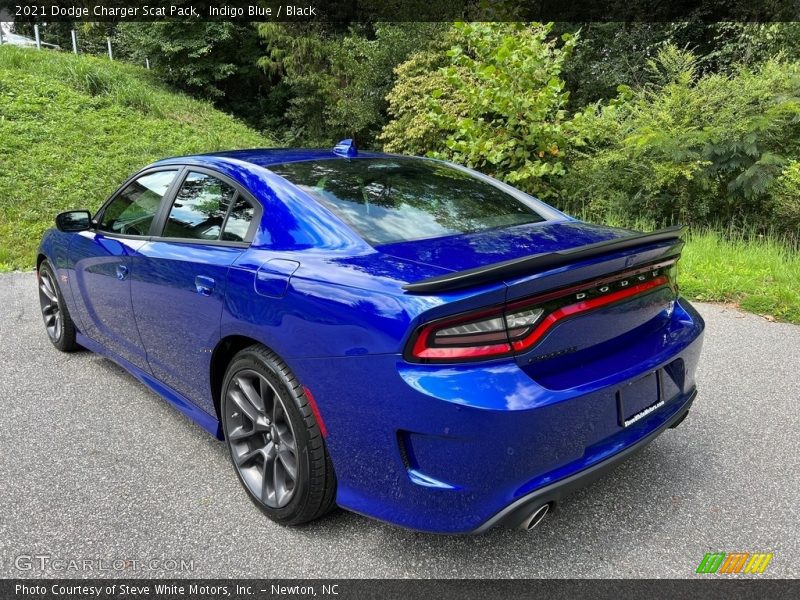 Indigo Blue / Black 2021 Dodge Charger Scat Pack