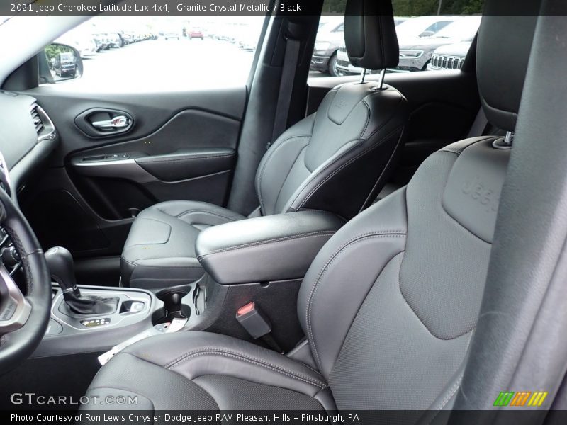 Granite Crystal Metallic / Black 2021 Jeep Cherokee Latitude Lux 4x4