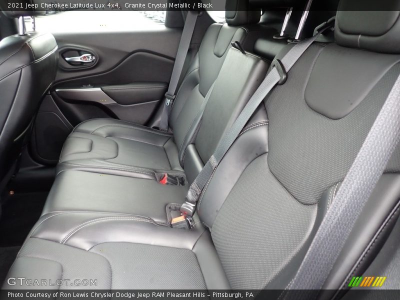Rear Seat of 2021 Cherokee Latitude Lux 4x4