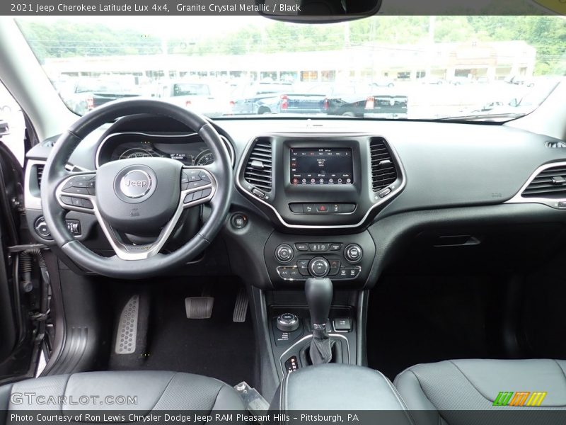 Dashboard of 2021 Cherokee Latitude Lux 4x4