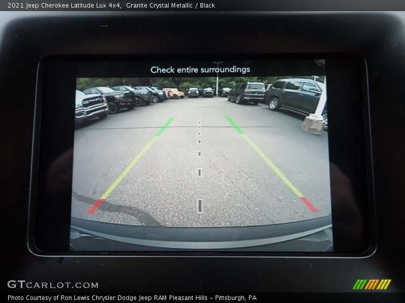 Granite Crystal Metallic / Black 2021 Jeep Cherokee Latitude Lux 4x4