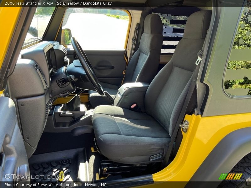 Solar Yellow / Dark Slate Gray 2006 Jeep Wrangler X 4x4