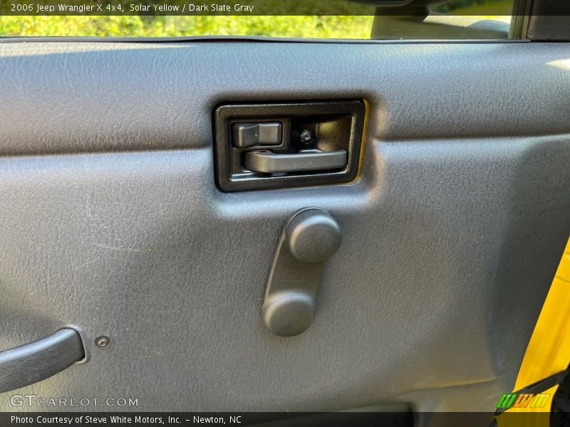 Solar Yellow / Dark Slate Gray 2006 Jeep Wrangler X 4x4