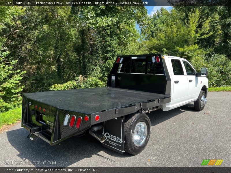 Bright White / Diesel Gray/Black 2023 Ram 3500 Tradesman Crew Cab 4x4 Chassis