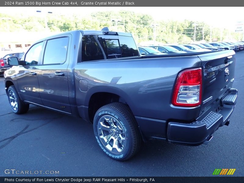 Granite Crystal Metallic / Black 2024 Ram 1500 Big Horn Crew Cab 4x4