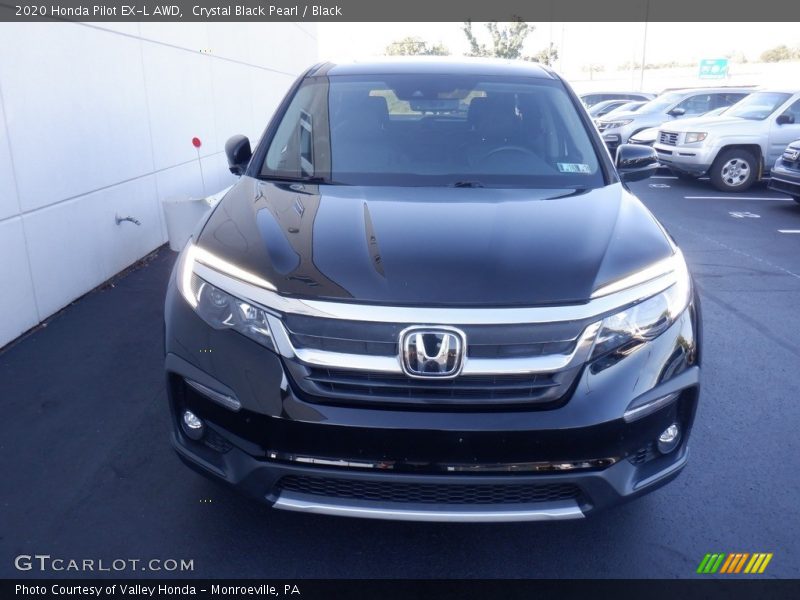 Crystal Black Pearl / Black 2020 Honda Pilot EX-L AWD