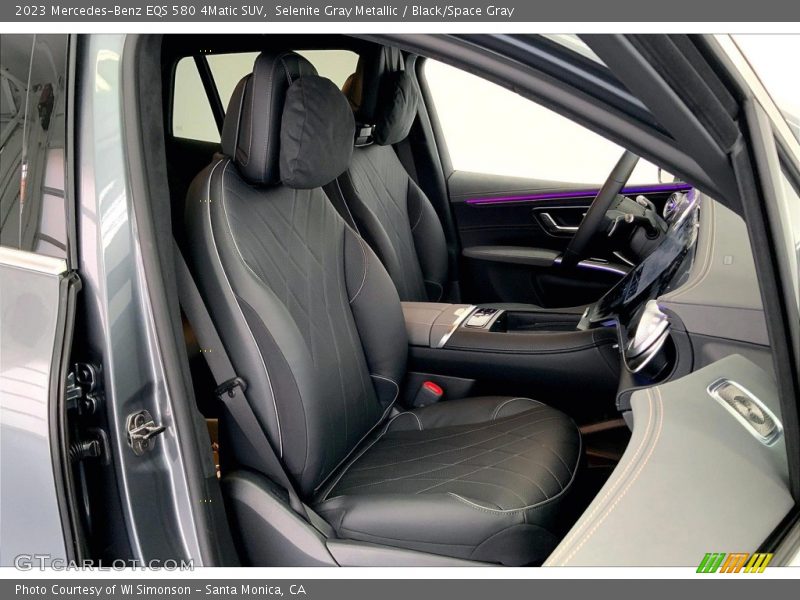 Front Seat of 2023 EQS 580 4Matic SUV