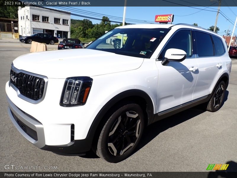 Glacial White Pearl / Black 2023 Kia Telluride EX