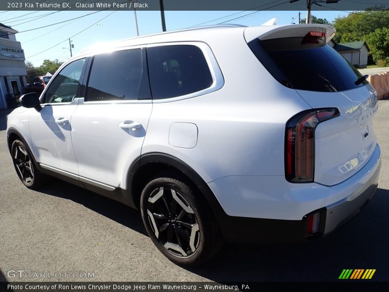 Glacial White Pearl / Black 2023 Kia Telluride EX