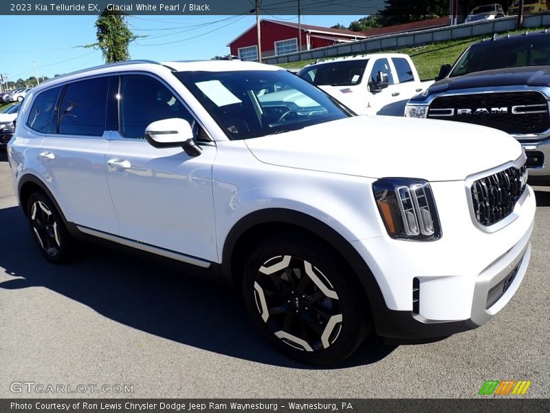 Glacial White Pearl / Black 2023 Kia Telluride EX