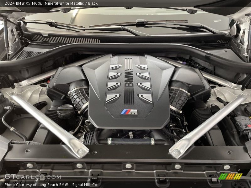  2024 X5 M60i Engine - 4.4 Liter M TwinPower Turbocharged DOHC 32-Valve V8