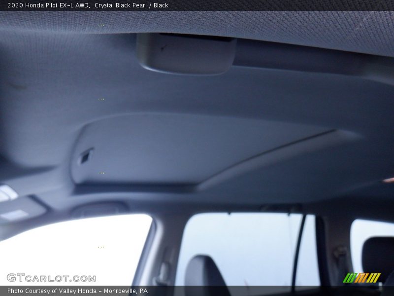 Crystal Black Pearl / Black 2020 Honda Pilot EX-L AWD