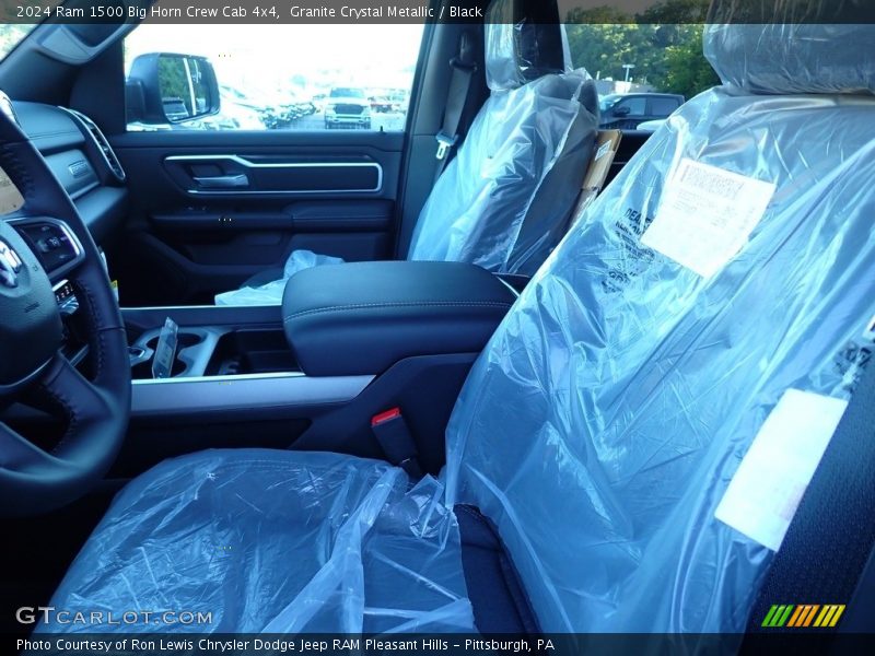 Granite Crystal Metallic / Black 2024 Ram 1500 Big Horn Crew Cab 4x4