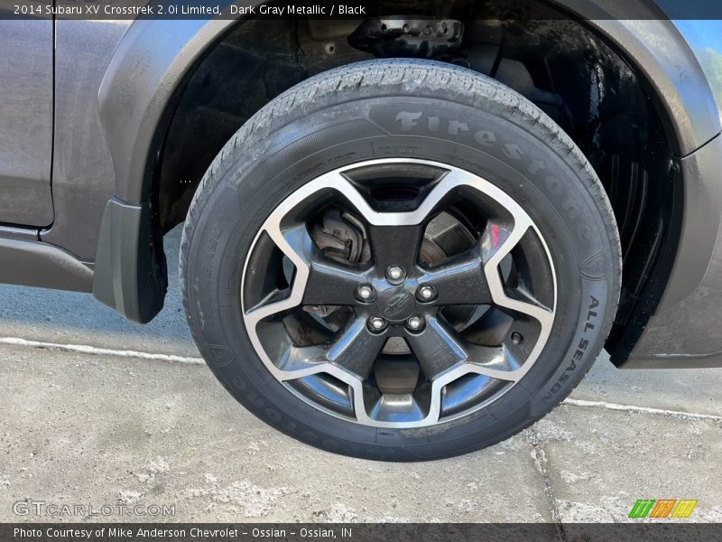 Dark Gray Metallic / Black 2014 Subaru XV Crosstrek 2.0i Limited