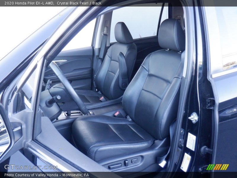 Crystal Black Pearl / Black 2020 Honda Pilot EX-L AWD