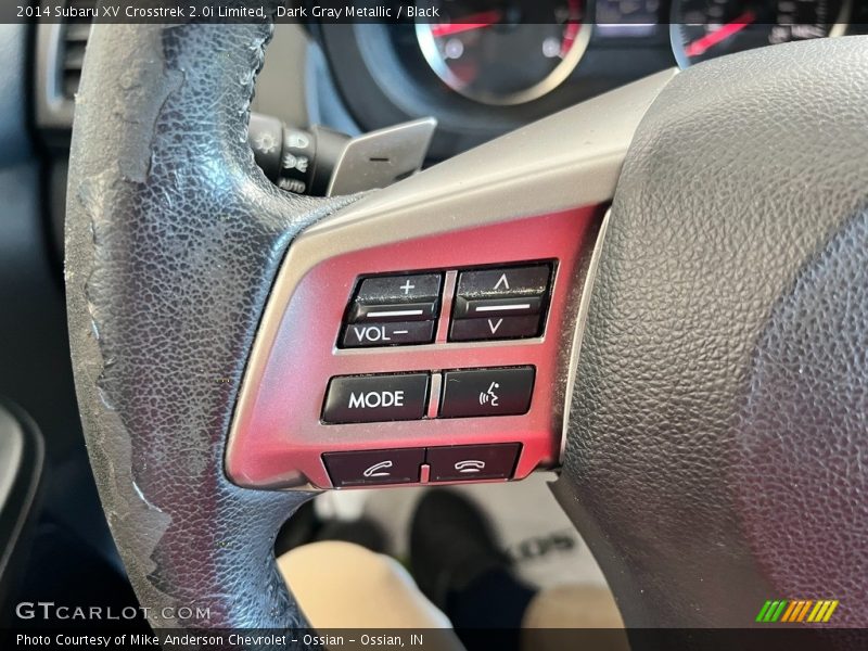 Dark Gray Metallic / Black 2014 Subaru XV Crosstrek 2.0i Limited