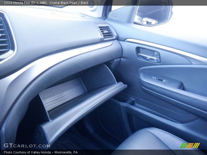 Crystal Black Pearl / Black 2020 Honda Pilot EX-L AWD
