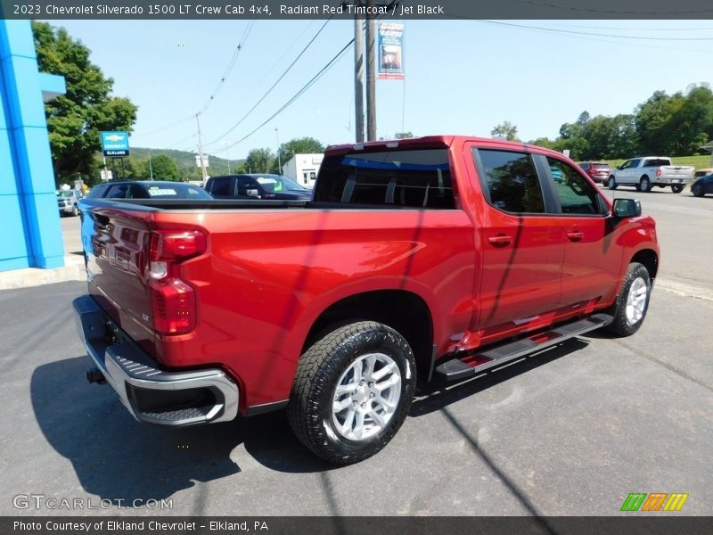 Radiant Red Tintcoat / Jet Black 2023 Chevrolet Silverado 1500 LT Crew Cab 4x4