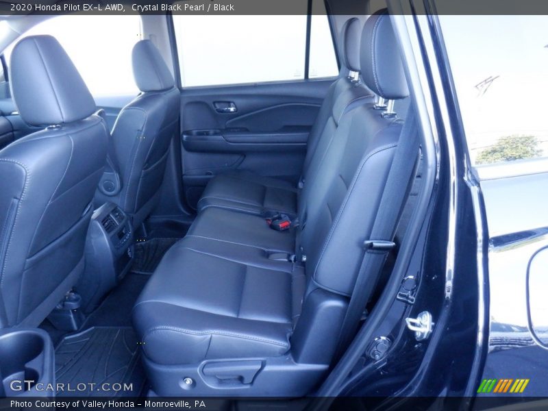 Crystal Black Pearl / Black 2020 Honda Pilot EX-L AWD