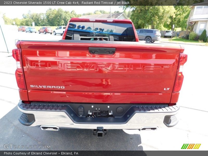 Radiant Red Tintcoat / Jet Black 2023 Chevrolet Silverado 1500 LT Crew Cab 4x4