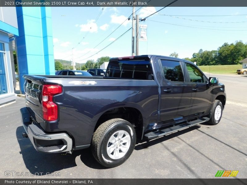 Dark Ash Metallic / Jet Black 2023 Chevrolet Silverado 1500 LT Crew Cab 4x4