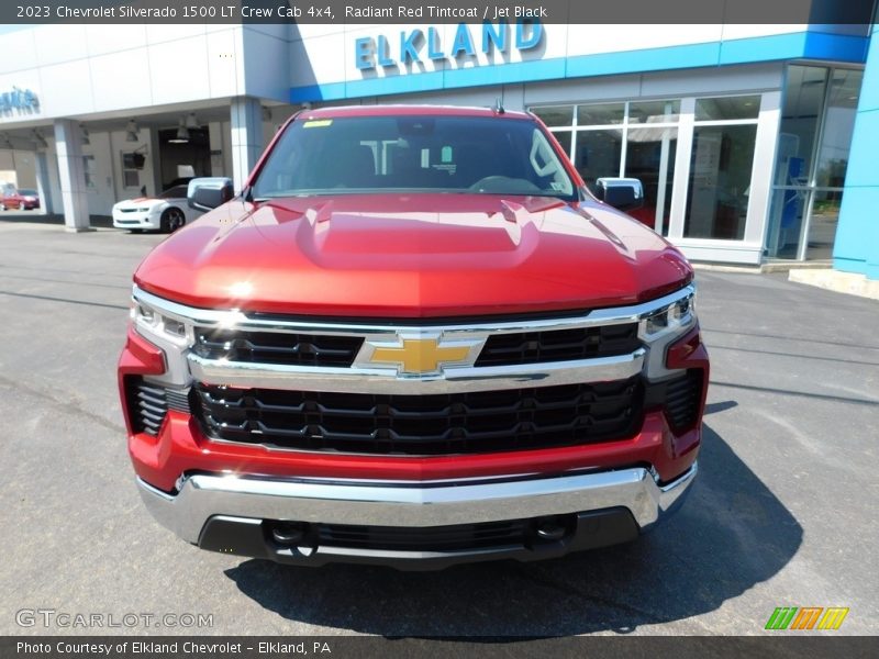 Radiant Red Tintcoat / Jet Black 2023 Chevrolet Silverado 1500 LT Crew Cab 4x4