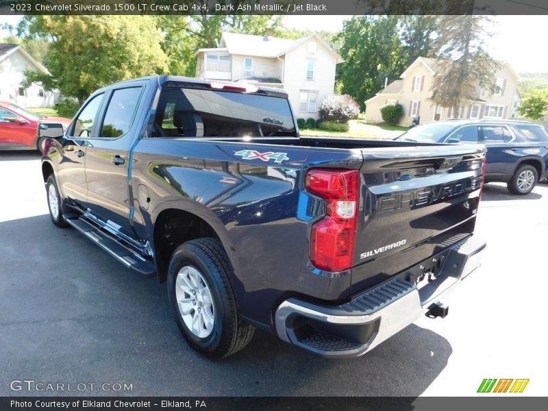 Dark Ash Metallic / Jet Black 2023 Chevrolet Silverado 1500 LT Crew Cab 4x4