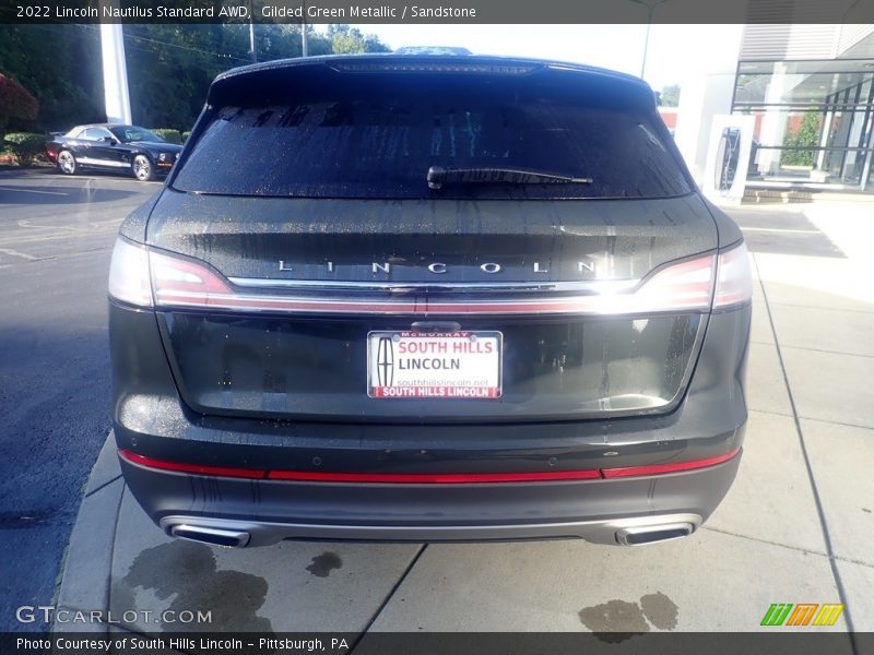 Gilded Green Metallic / Sandstone 2022 Lincoln Nautilus Standard AWD