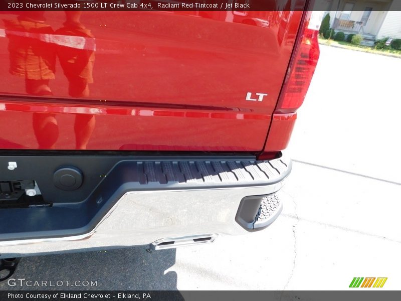 Radiant Red Tintcoat / Jet Black 2023 Chevrolet Silverado 1500 LT Crew Cab 4x4