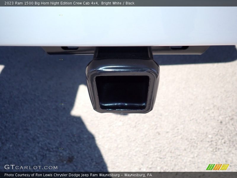 Bright White / Black 2023 Ram 1500 Big Horn Night Edition Crew Cab 4x4